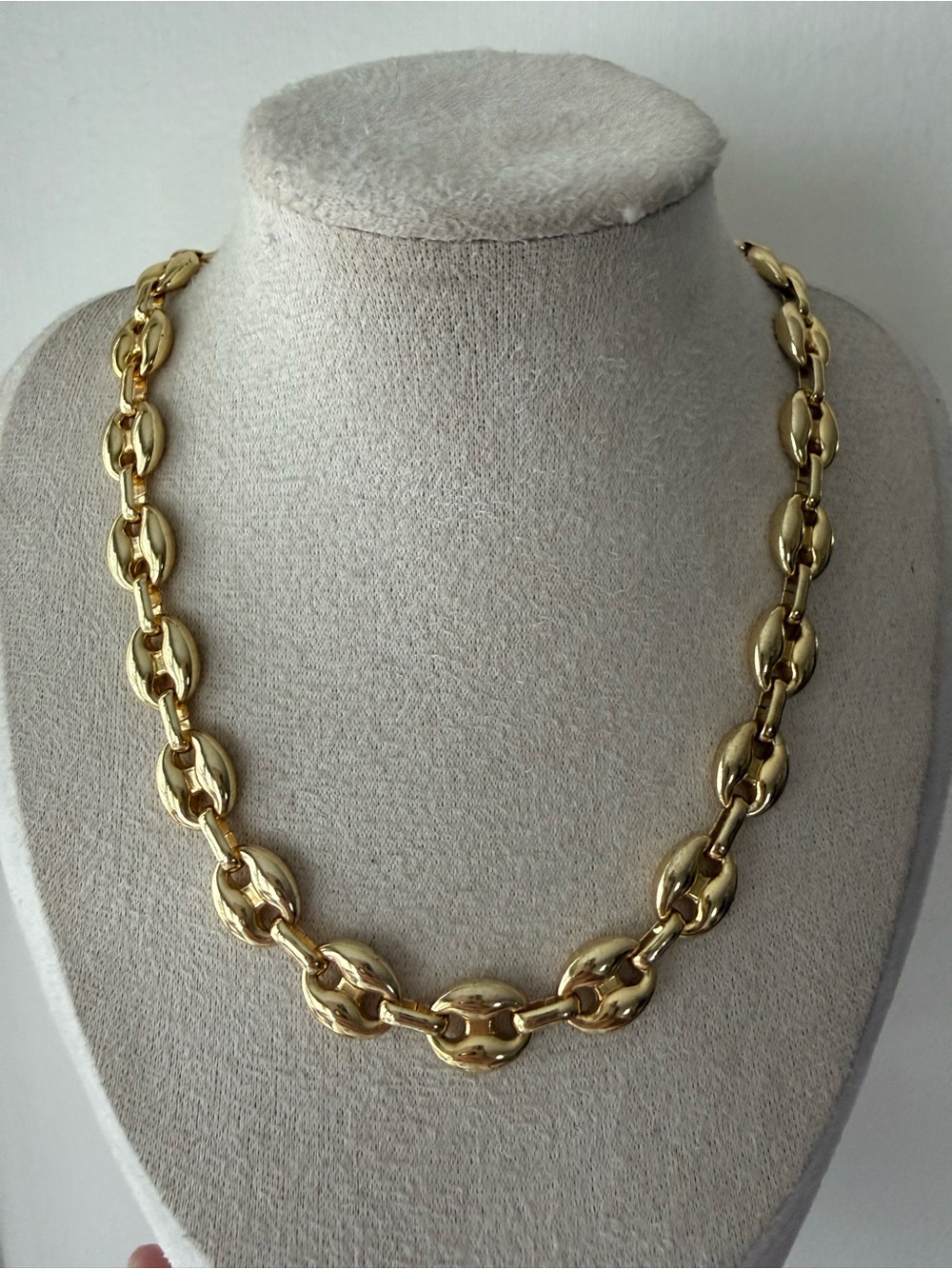 Gold Chain Mariner Gucci Link Necklace - Elegant Women's Jewelry